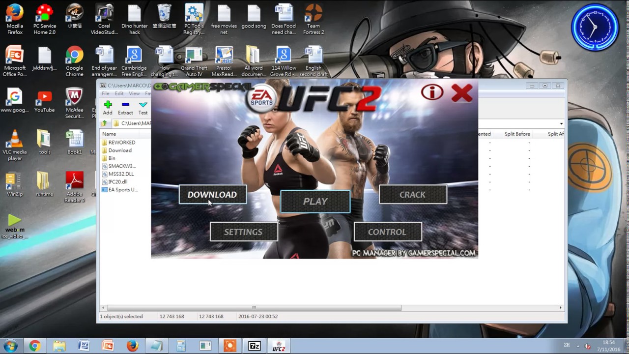 How To Download Game Face To Ufc